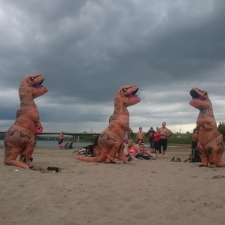 Dinosaur Frisbee Beach | 2100 Spadina Crescent E, Saskatoon, SK S7K 3E6, Canada
