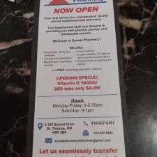 Sunset Pharmacy St. Thomas | 188 Sunset Dr #4, St Thomas, ON N5R 3B9, Canada