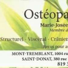 Ostéopathie Marie-Josée Leclerc | 380 Rue Principale, Saint-Donat-de-Montcalm, QC J0T 2C0, Canada