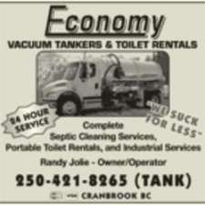 Economy Vacuum Tankers & Toilet Rentals | 3240 Moyie Ave, East Kootenay C, BC V0B 2A0, Canada