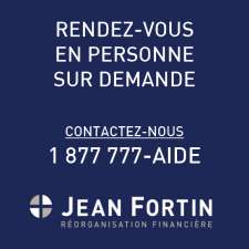 Jean Fortin - Syndic autorisé en insolvabilité - Thetford Mines | 754 Rue Notre Dame E, Thetford Mines, QC G8G 2S7, Canada