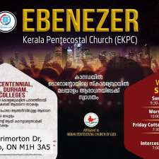 Ebenezer Kerala Pentecostal Church Toronto | 55 Brimorton Dr, Toronto, ON M1H 3A5, Canada