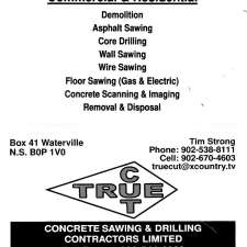 TrueCut Concrete Sawing & Drilling | 5960 Brooklyn St, Waterville, NS B0P 1V0, Canada