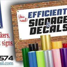Efficient Signage & Decals | 513 Joanette Rd, Chelmsford, ON P0M 1L0, Canada