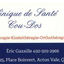 Clinique de Santé Cou-Dos | 725 Pl. Boisvert, Acton Vale, QC J0H 1A0, Canada