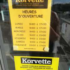 Magasin Korvette - Lévis (Mont-Marie) | Centre commercial Mont-Marie, 6700 Rue Saint-Georges local 103, Lévis, QC G6V 4H3, Canada