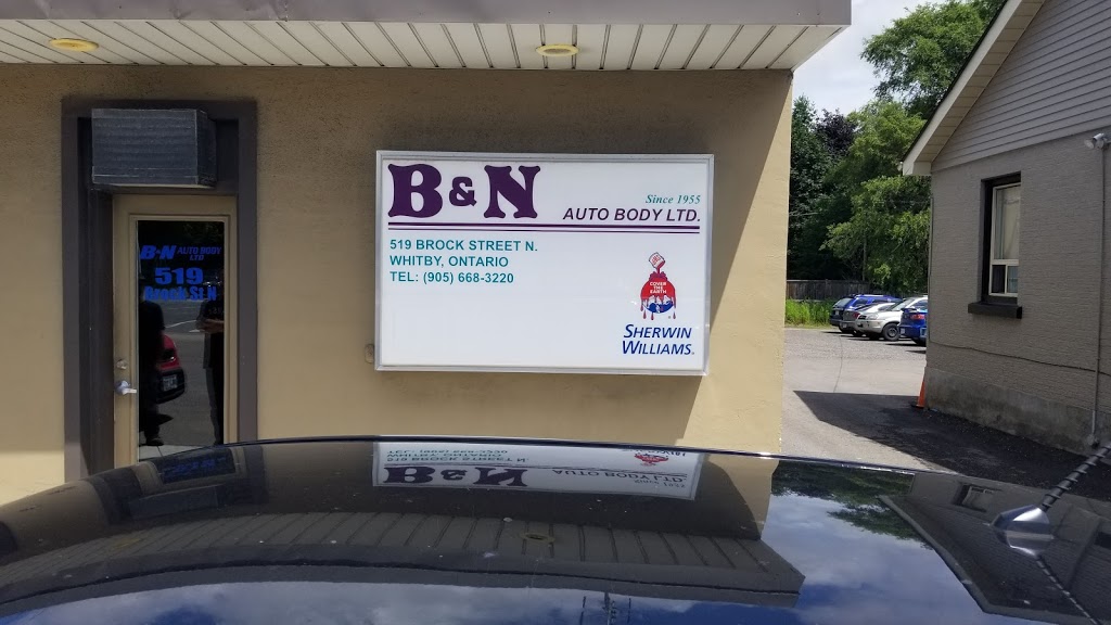 B & N Auto Body Ltd | 519 Brock St N, Whitby, ON L1N 4J1, Canada | Phone: (905) 668-3220