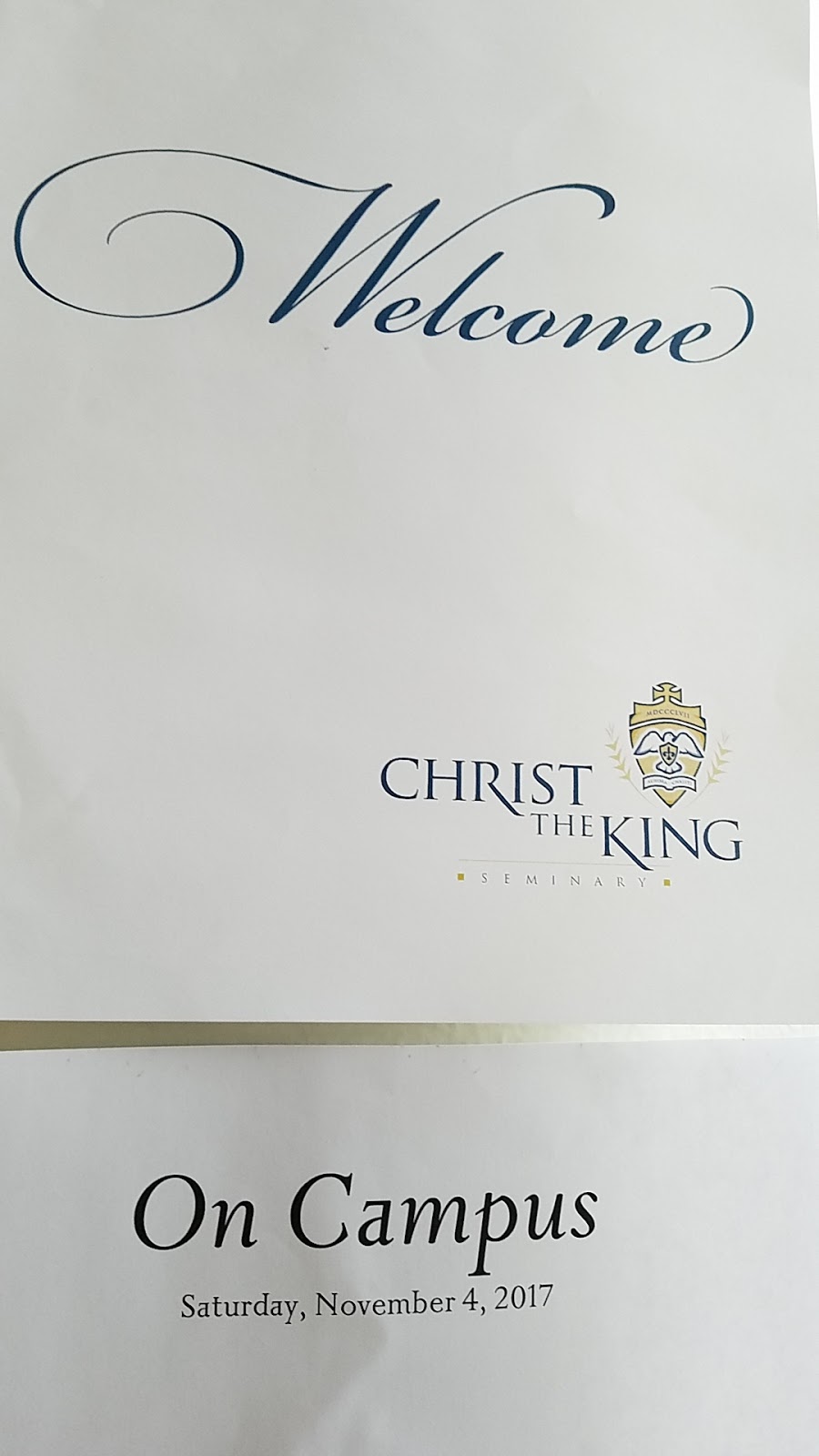 Christ the King Seminary | 711 Knox Rd, East Aurora, NY 14052, USA | Phone: (716) 652-8900