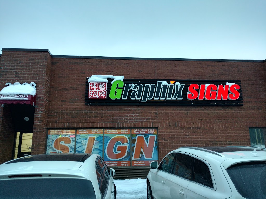 Graphix Signs | 3798 Victoria Park Ave, North York, ON M2H 3H7, Canada | Phone: (416) 833-6698