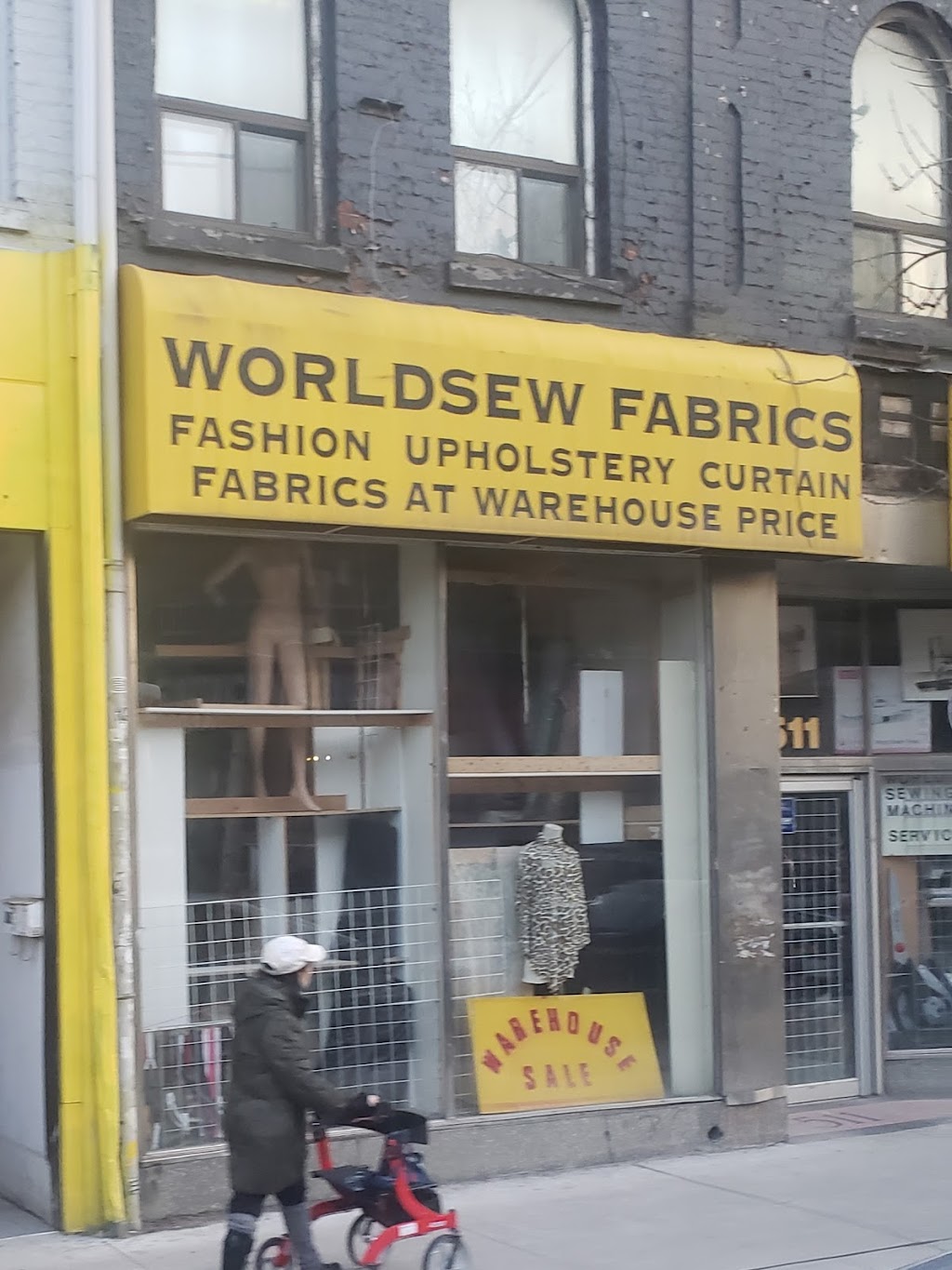 World Sew Centre | 1605 Queen St W UNIT #5, Toronto, ON M6R 1A9, Canada | Phone: (416) 536-9000