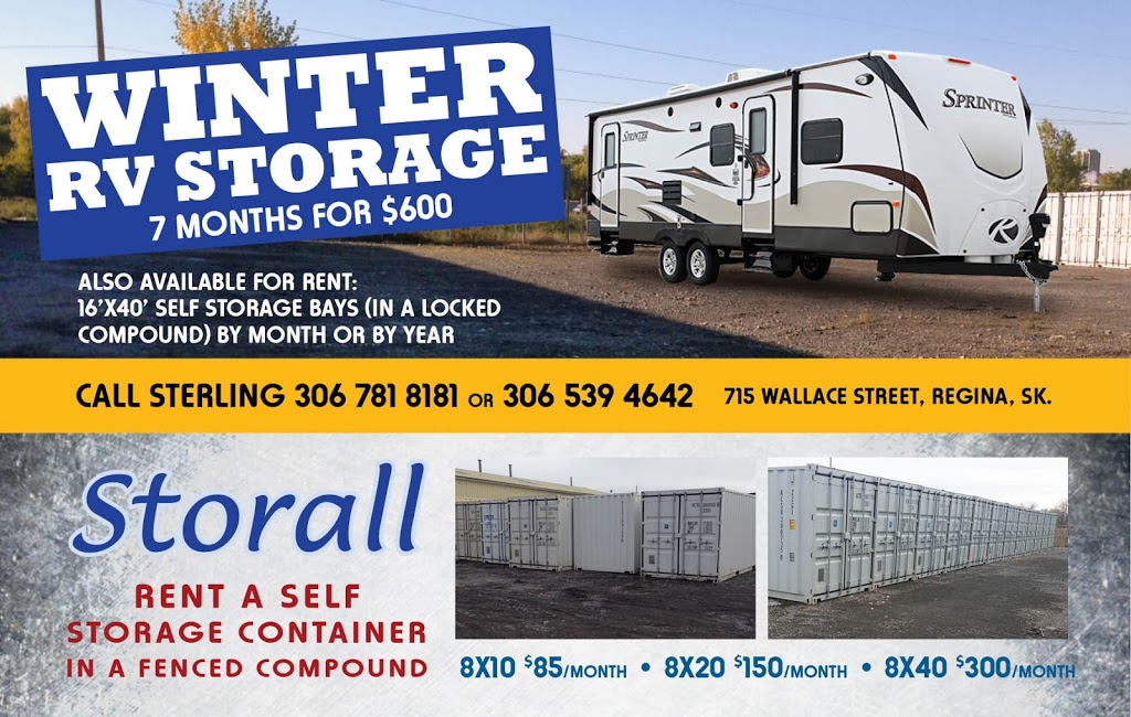 Sterling Stor-All | 715 Wallace St, Regina, SK S4N 3Y4, Canada | Phone: (306) 781-8181