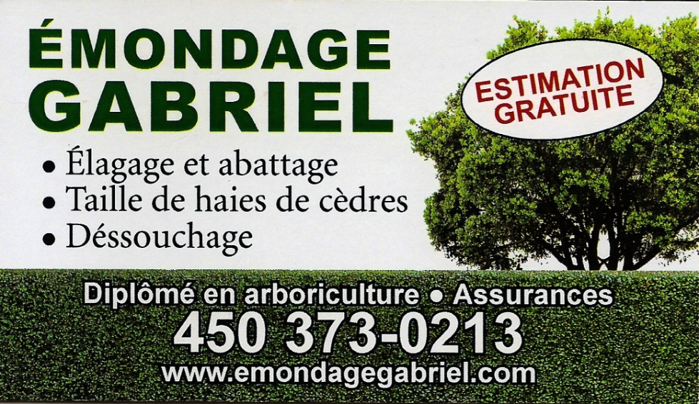 ÉmondageGabriel.com | 92 Rue McLaren, Salaberry-de-Valleyfield, QC J6T 4Z9, Canada | Phone: (450) 373-0213