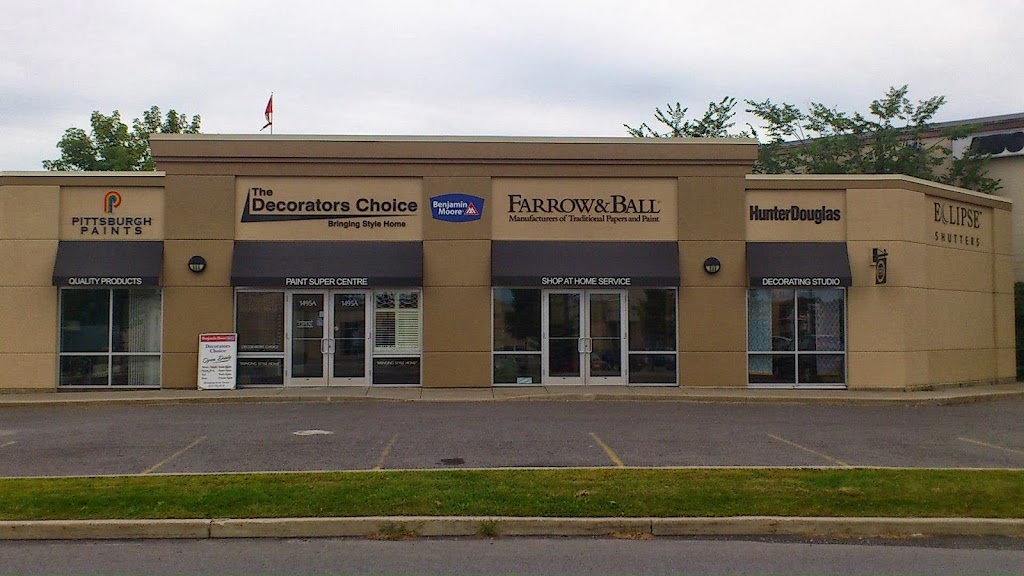 The Decorators Choice Paint Store Ltd. | 1495 Innes Rd, Gloucester, ON K1B 1C5, Canada | Phone: (613) 736-8212