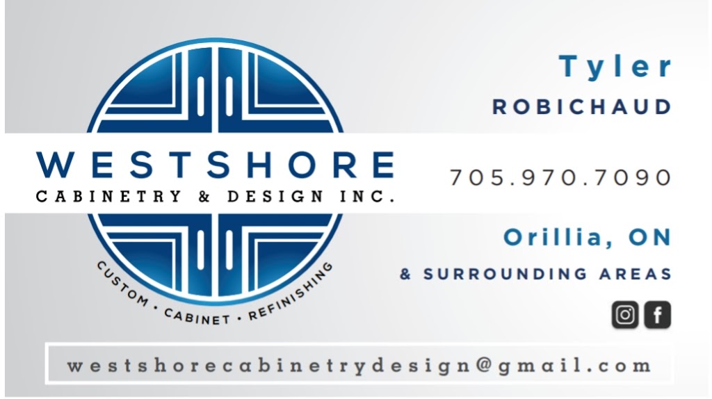 Westshore Cabinetry and Design Inc | 7857 ON-11, Severn, ON L3V 0Z8, Canada | Phone: (705) 970-7090