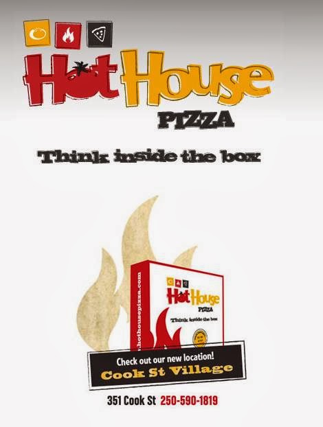 Hot House Pizza | 2865 Foul Bay Rd, Victoria, BC V8R 5C5, Canada | Phone: (250) 598-7575