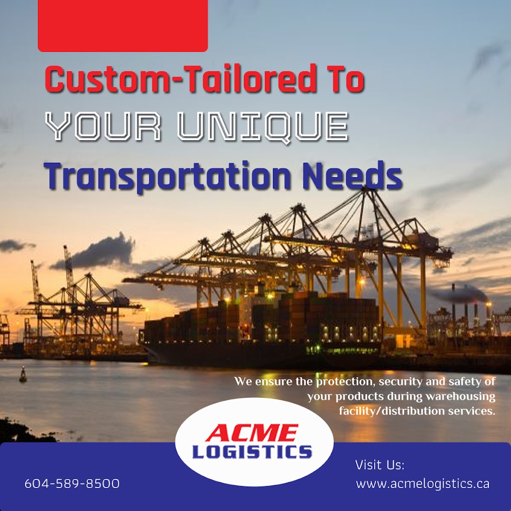 Acme Logistics | 10170 Grace Rd, Surrey, BC V3V 3V6, Canada | Phone: (604) 589-8500