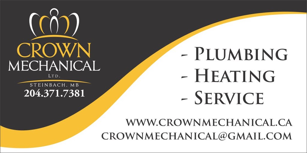 Crown Mechanical | 136 Hirschfeld Rd N, Steinbach, MB R5G 1Z8, Canada | Phone: (204) 371-7381