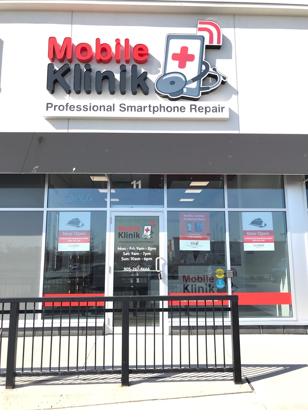 Mobile Klinik Professional Smartphone Repair - Creekside Crossin | 1476 Dundas St E Unit 11, Mississauga, ON L4X 1L4, Canada | Phone: (905) 267-4666