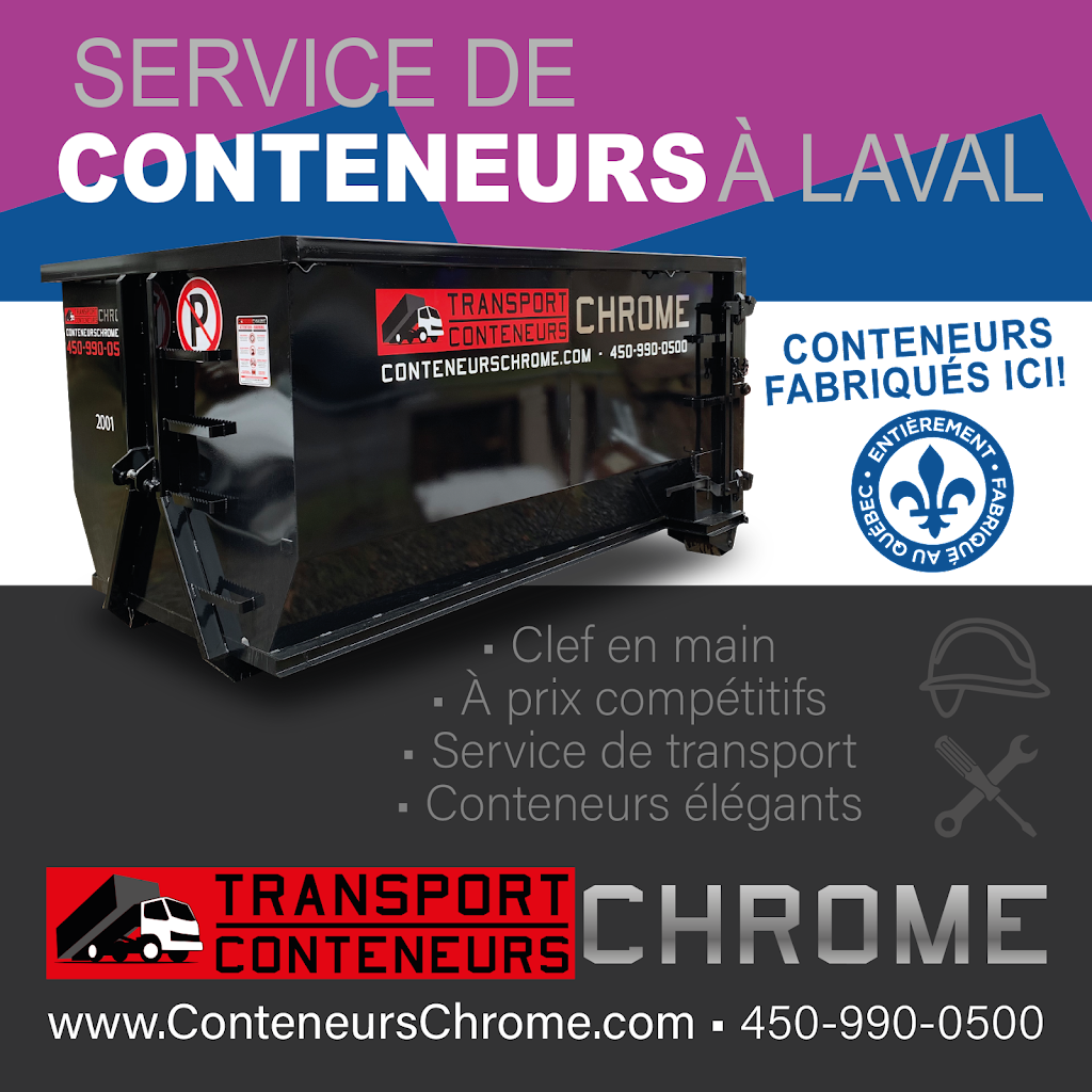 Conteneurs Chrome | Location de conteneurs | 714 Rue des Tourterelles, Saint-Jérôme, QC J7Z 7J9, Canada | Phone: (450) 990-0500