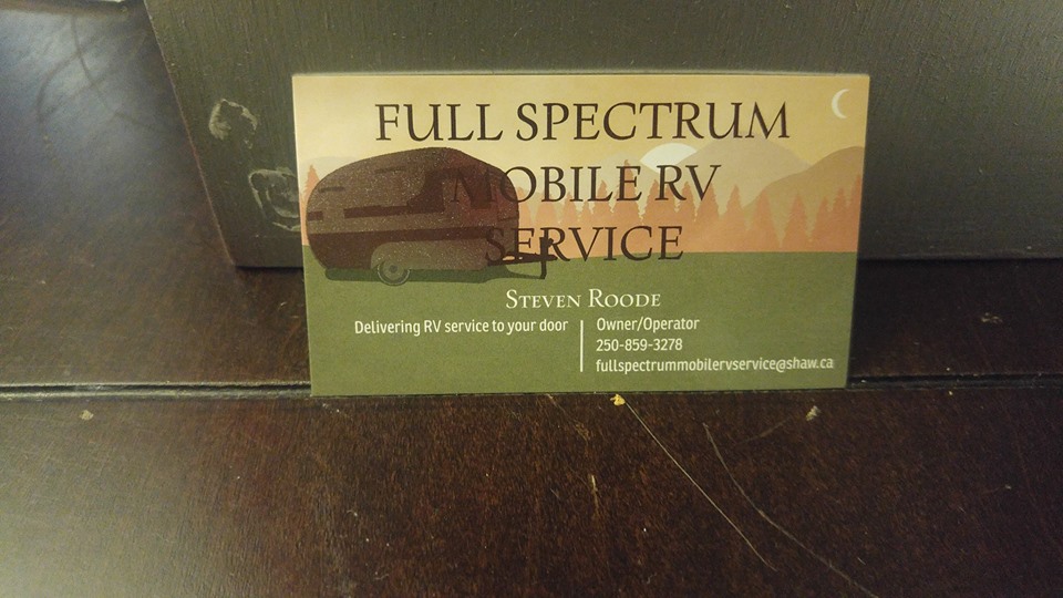 Full Spectrum Mobile RV Service | 2705 Guidi Rd, West Kelowna, BC V1Z 2K3, Canada | Phone: (250) 859-3278