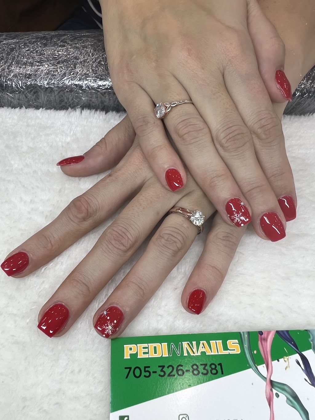 Pedi N Nails Orillia | 20 Diana Dr, Building #5, Unit #1, Orillia, ON L3V 8K8, Canada | Phone: (705) 561-6964