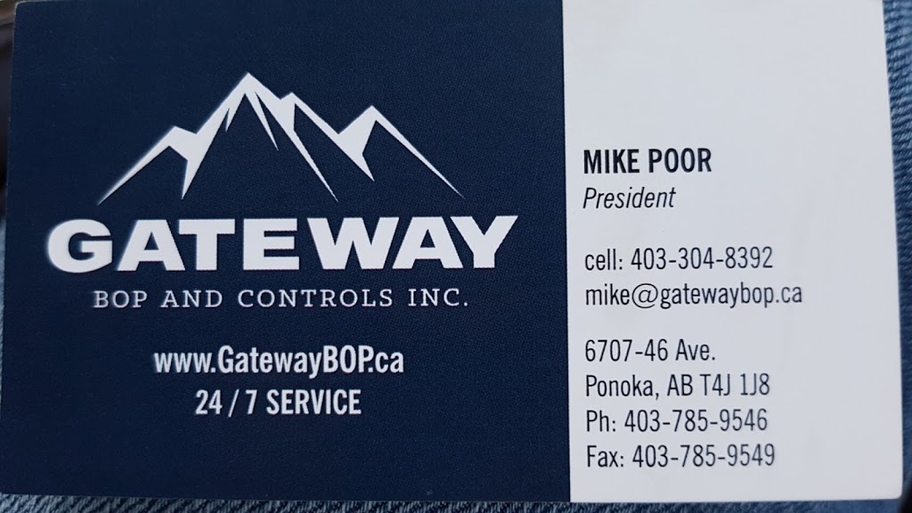 Gateway BOP & Controls Inc | 6707 46th Ave, Ponoka, AB T4J 1J8, Canada | Phone: (403) 785-9546