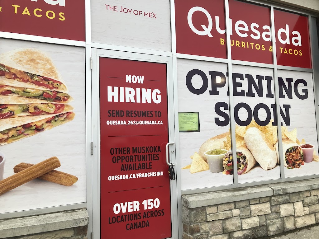 Quesada Burritos & Tacos | 351 Talisman Dr, Gravenhurst, ON P1P 0A7, Canada | Phone: (705) 975-2644