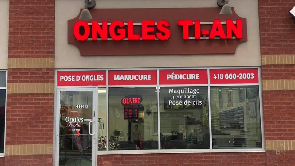 Ongles Fabuleux De Tian | 3320-B Rue du Carrefour, Québec, QC G1C 8B5, Canada | Phone: (418) 660-2003