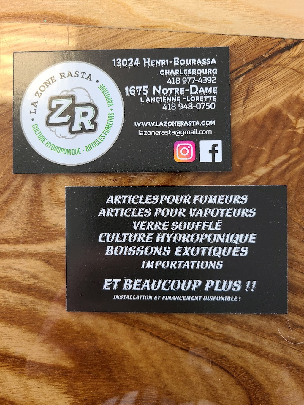 La Zone Rasta Charlesbourg | 13024 Boul. Henri-Bourassa, Québec, QC G1G 3Y4, Canada | Phone: (418) 977-4392