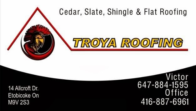 Troya Roofing | 14 Allcroft Dr, Etobicoke, ON M9V 2S3, Canada | Phone: (416) 827-2445