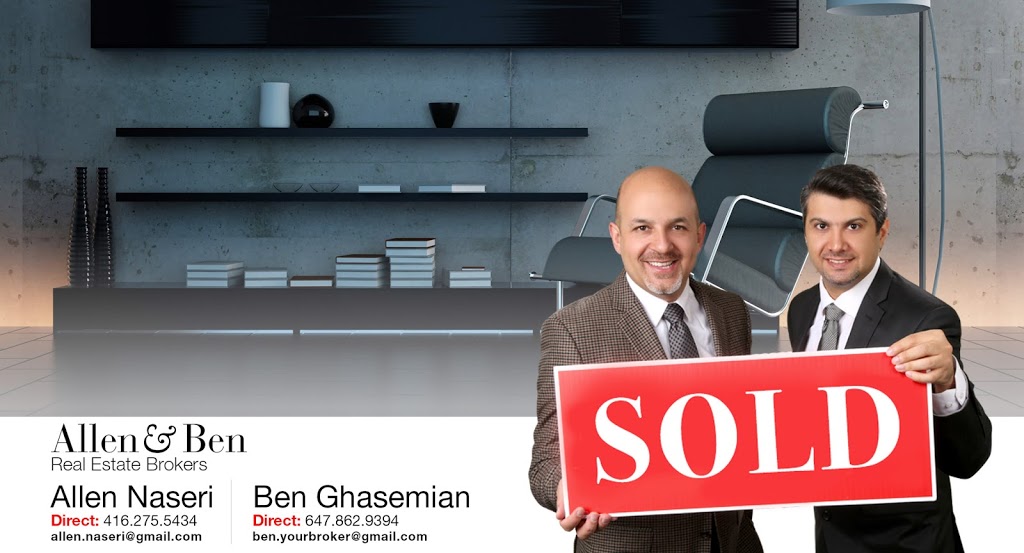 Allen Naseri, P.Eng, Broker | 10 Royal Orchard Blvd #1, Thornhill, ON L3T 3C3, Canada | Phone: (416) 275-5434