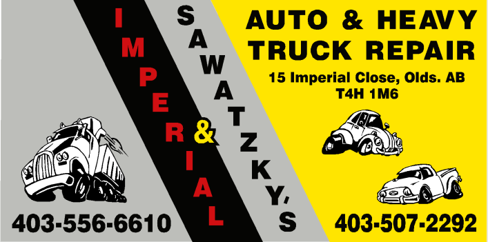 Sawatzkys Auto Repair Ltd. | 15 Imperial Close, Olds, AB T4H 1M6, Canada | Phone: (403) 507-2292