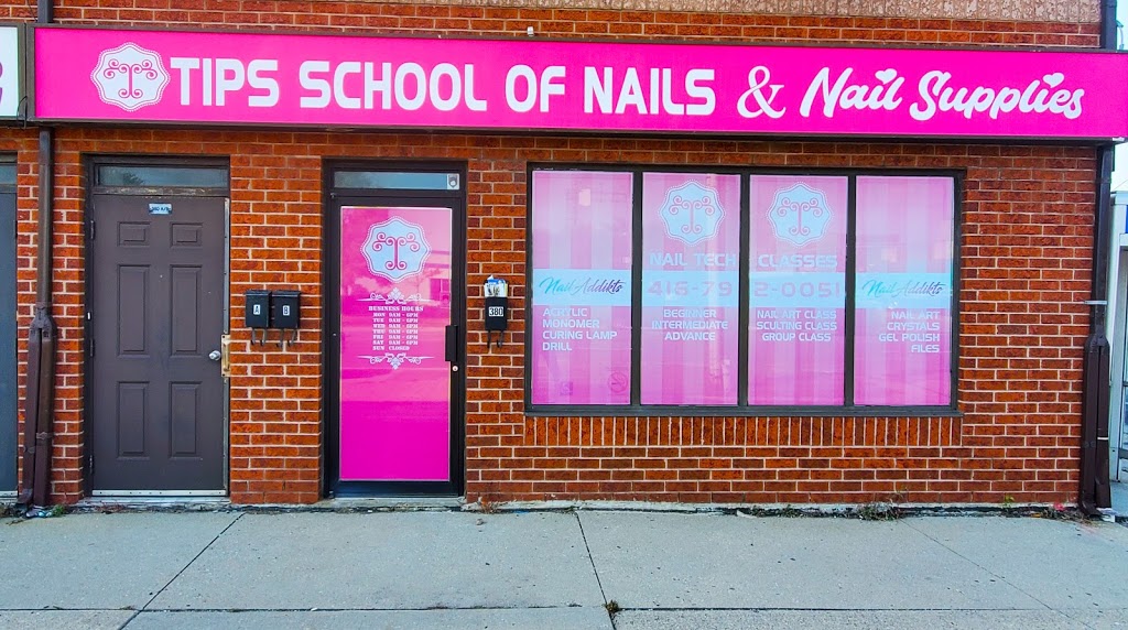 Tips School Of Nails and Nail Supplies | 380 Browns Line, Etobicoke, ON M8W 3T1, Canada | Phone: (416) 792-0051