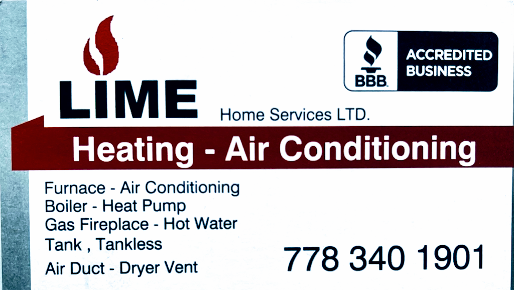 Lime Home Services Ltd | 1410 Chartwell Dr, West Vancouver, BC V7S 2R8, Canada | Phone: (778) 340-1901