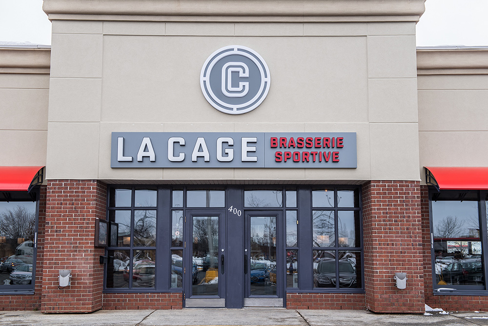 La Cage - Brasserie sportive | 400 Boulevard Saint-Joseph, Drummondville, QC J2C 2A8, Canada | Phone: (819) 474-6373