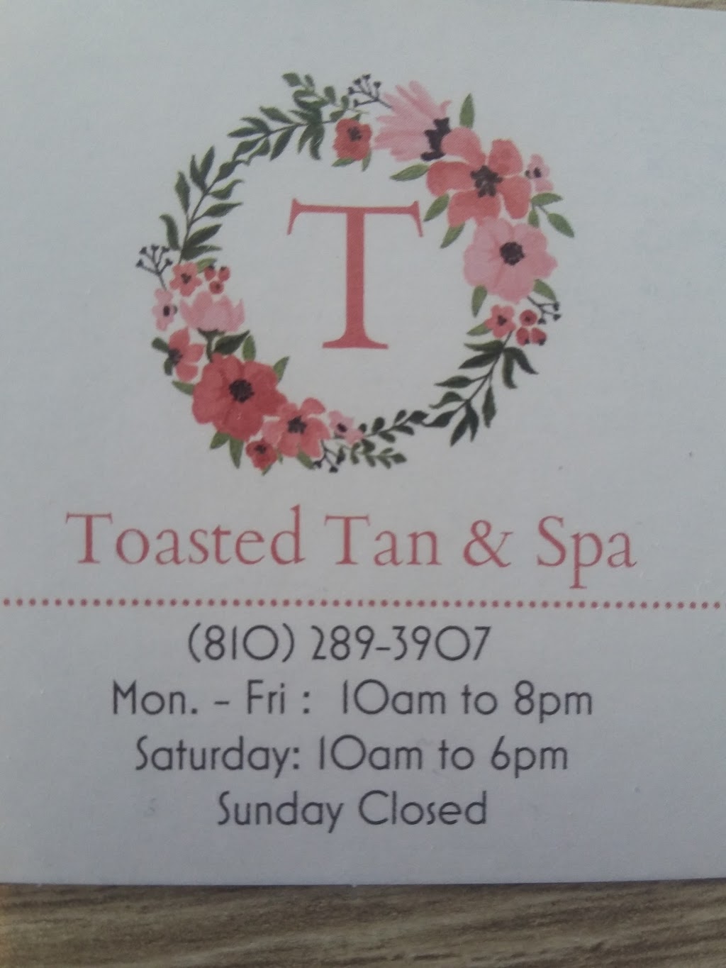 Toasted Tanning And Spa | 1175 S Carney Dr, St Clair, MI 48079, USA | Phone: (810) 289-3907