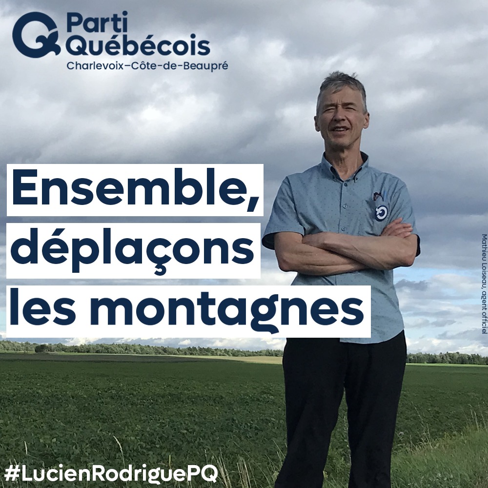 Parti Québécois de Charlevoix–Côte-de-Beaupré | 23 Rue Racine, Baie-Saint-Paul, QC G3Z 2P9, Canada | Phone: (581) 980-1592