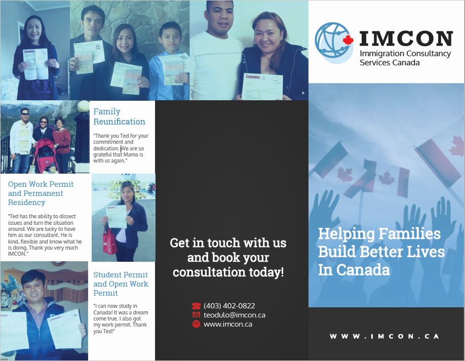 Immigration Consultant (imcon.ca) | 188 Southampton Dr SW, Calgary, AB T2W 0V1, Canada | Phone: (403) 402-0822