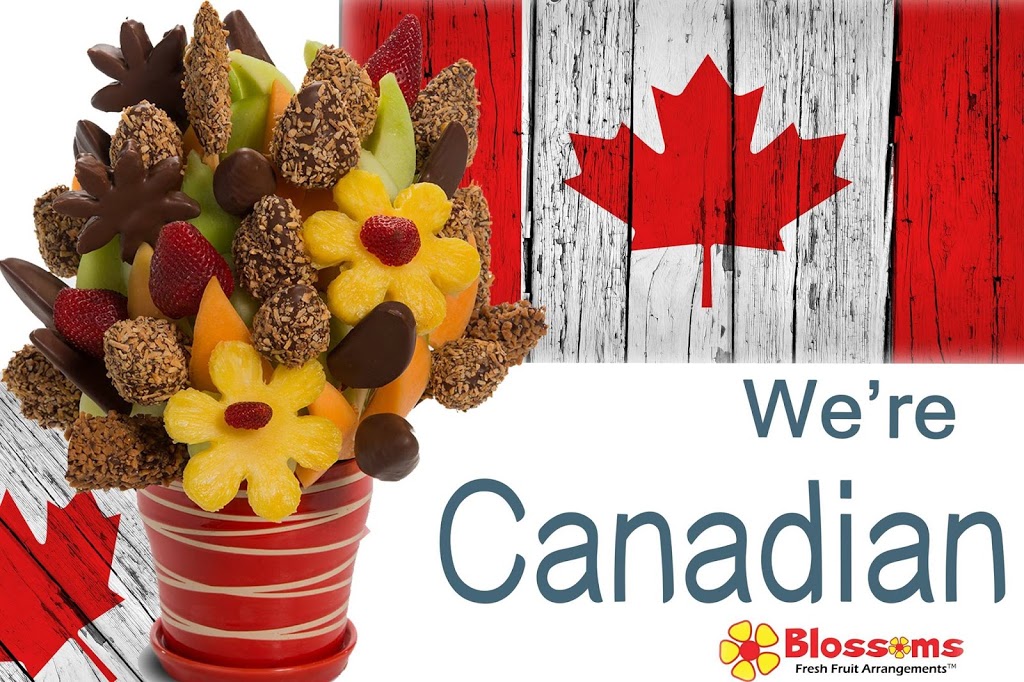 Blossoms Fresh Fruit Arrangements | 100 Caplan Ave #1, Barrie, ON L4N 9J2, Canada | Phone: (705) 725-9259