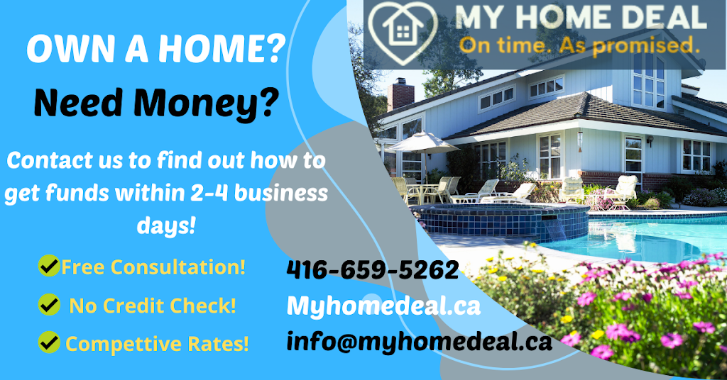 My Home Deal | 135 Antibes Dr, North York, ON M2R 2Z1, Canada | Phone: (416) 659-5262