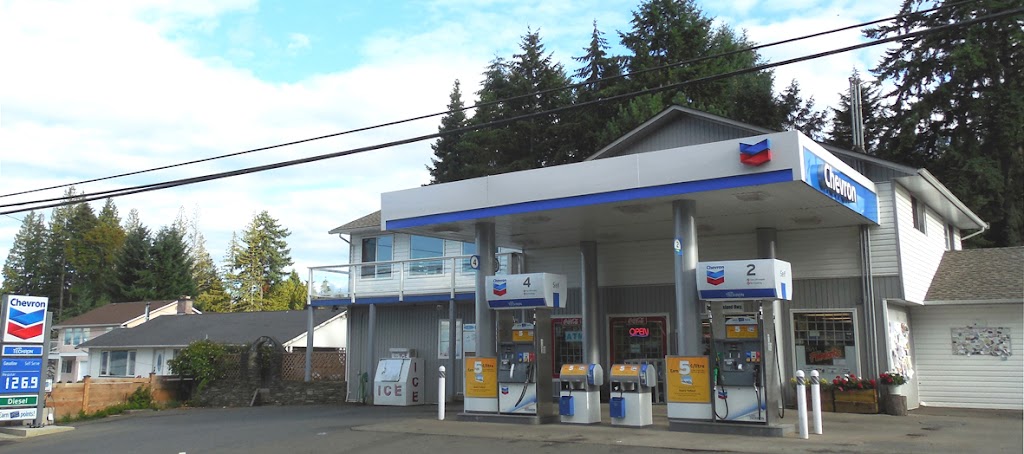 Chevron | 3850 Island Hwy W, Qualicum Beach, BC V9K 2G9, Canada | Phone: (250) 752-9344