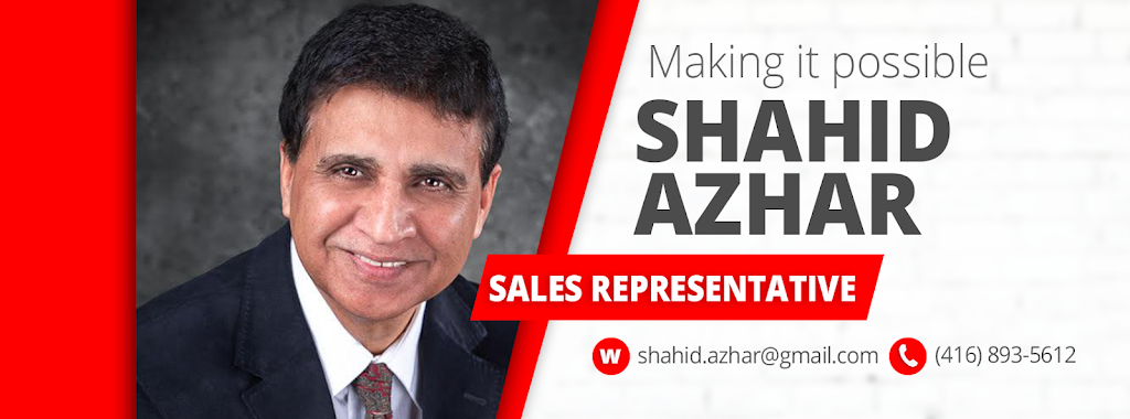 Shahid Azhar - Real Estate Sales Representative - Realtor - Toro | 545 Steeles Ave W #7, Brampton, ON L6Y 4E7, Canada | Phone: (416) 893-5612