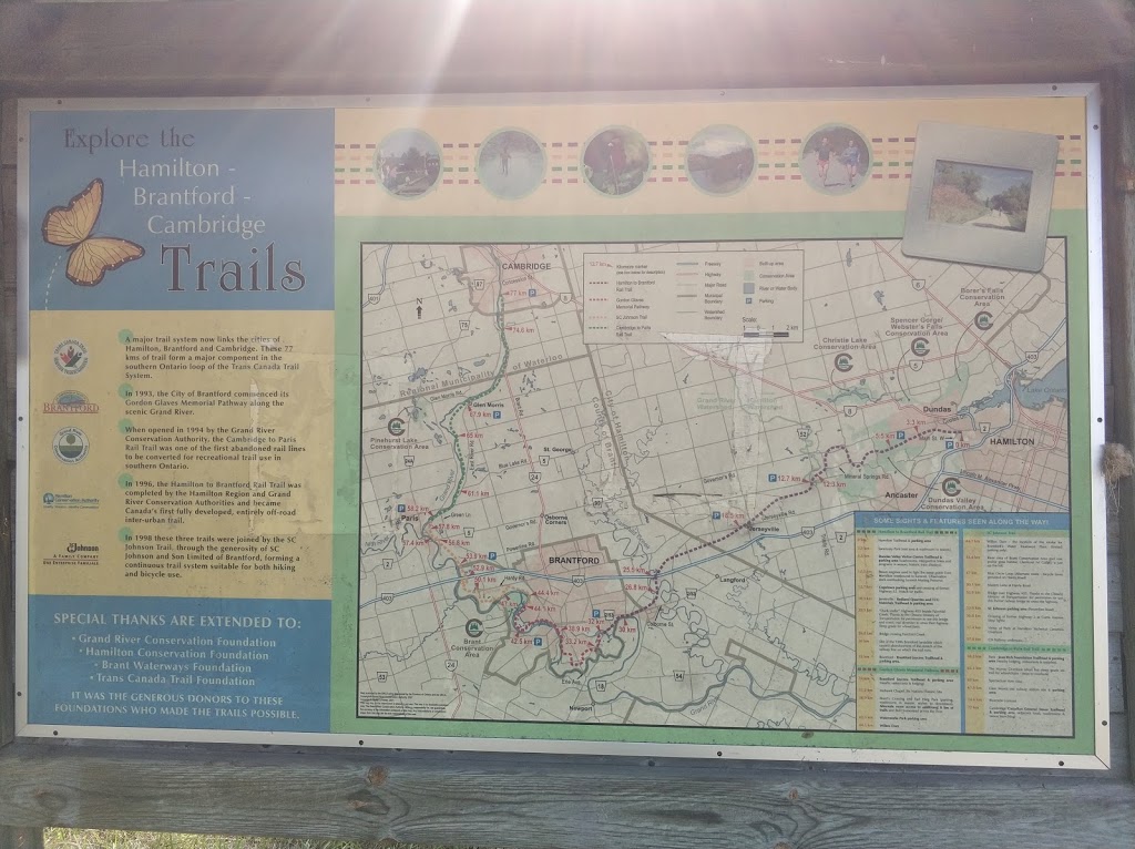 Hamilton to Brantford Rail Trail - Jerseyville Road West Trailhe | Jerseyville Rd W, Hamilton, ON L0R 1R0, Canada | Phone: (519) 621-2761