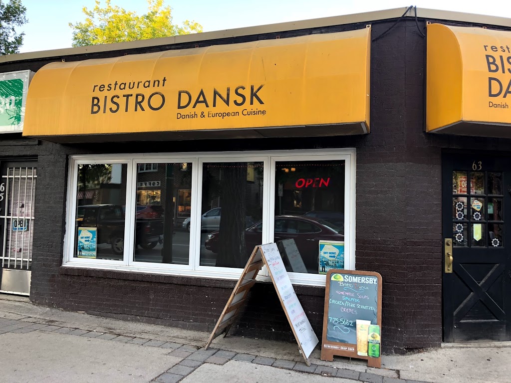 Bistro Dansk Restaurant Ltd | 63 Sherbrook St, Winnipeg, MB R3C 2B2, Canada | Phone: (204) 775-5662