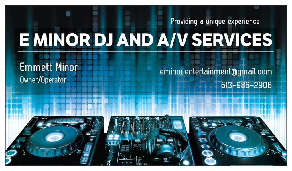 E MINOR DJ SERVICES | Henderson St, Carleton Place, ON K7C 3Y8, Canada | Phone: (613) 986-2906