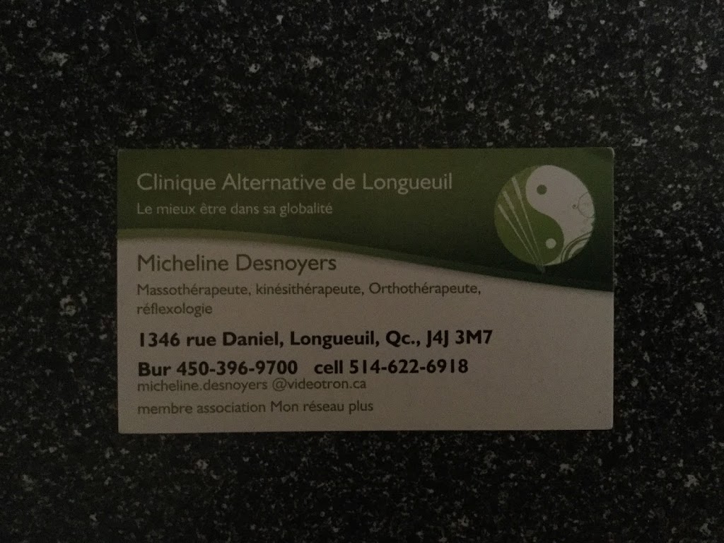 Clinique Alternative de Longueuil | 1346 Rue Daniel, Longueuil, QC J4J 3M7, Canada | Phone: (450) 396-9700