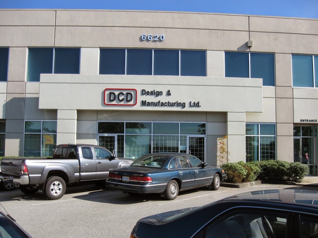 DCD Design & Manufacturing Ltd. | 6620 McMillan Way, Richmond, BC V6W 1J7, Canada | Phone: (604) 232-4445