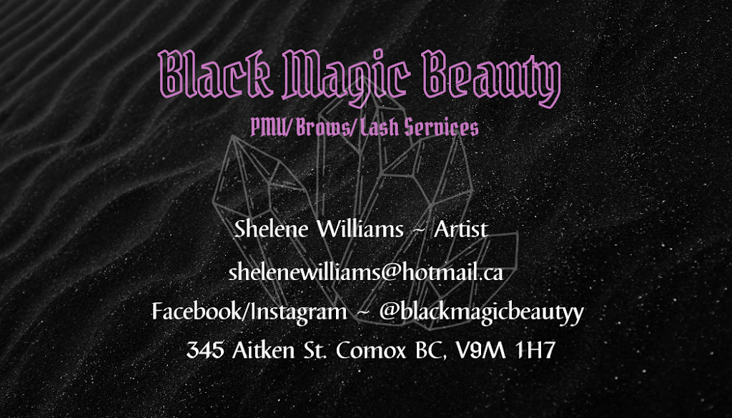 Black Magic Beauty | 345 Aitken St, Comox, BC V9M 1H7, Canada | Phone: (780) 362-2394