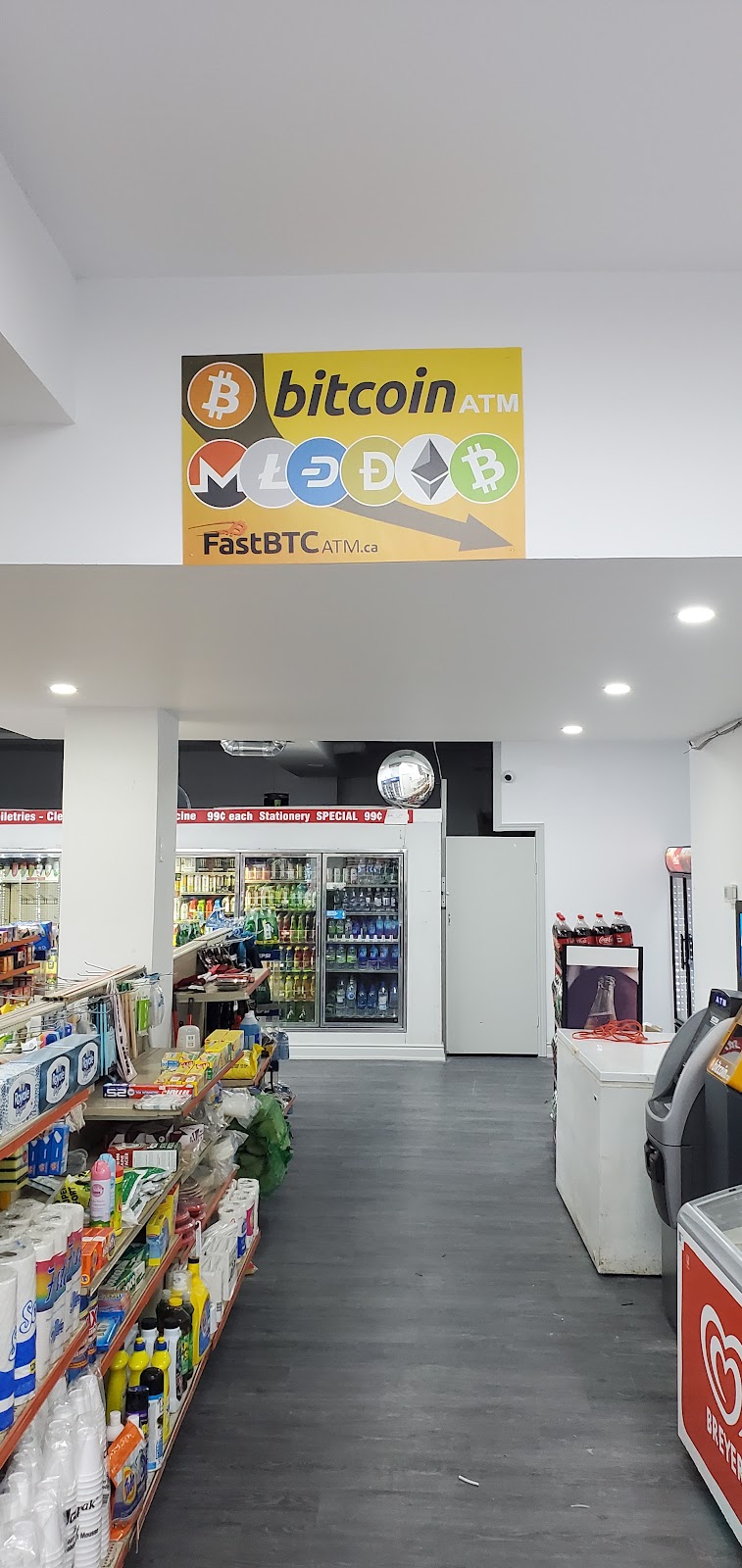 FastBTC Bitcoin ATM - Lakeview Convenience | 126 Main St N, Acton, ON L7J 1W6, Canada | Phone: (888) 832-1282