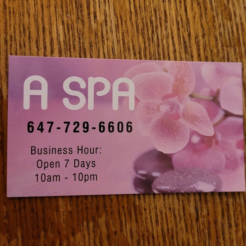 A SPA | 28 South Unionville Ave Unit 5, Markham, ON L3R 4P9, Canada | Phone: (647) 729-6606